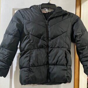 Wonder Nation Girls Bubble Puffer Winter Coat